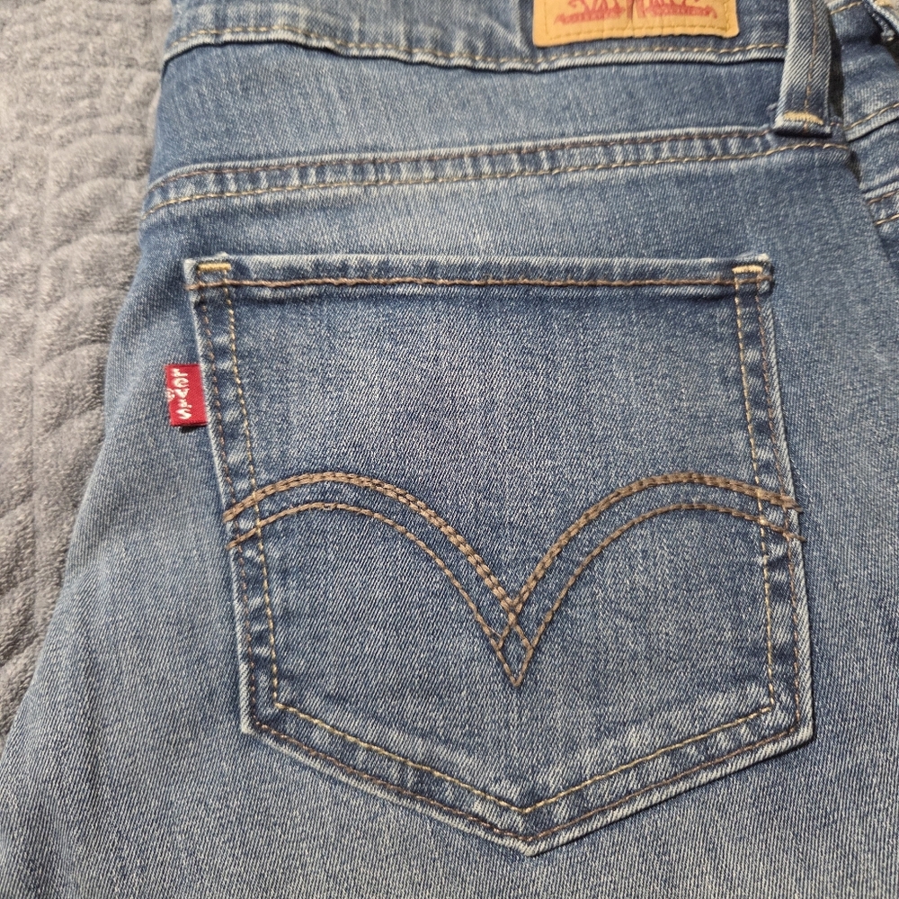 Levi's Women's 508 Bootcut Denim Jeans in Classic Blue!